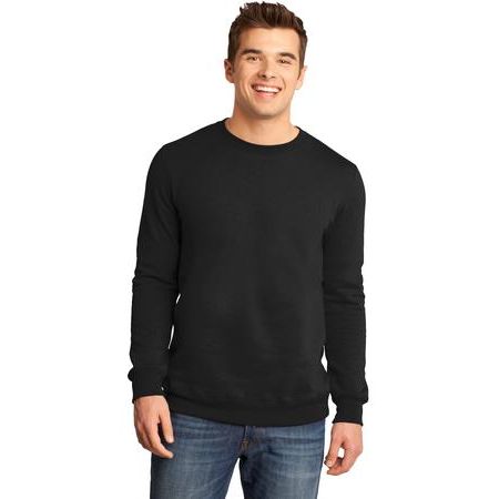 District ®  - Young Mens The Concert Fleece Crew. DT820