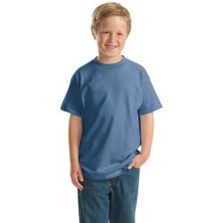 Hanes ®   -  Youth Beefy-T ®  Born to Be Worn 100% Cotton T-Shirt.  5380