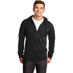 District ®  - Young Mens The Concert Fleece Full-Zip Hoodie. DT800