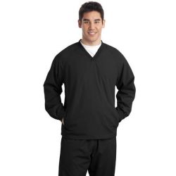 Sport-Tek ®  Tall V-Neck Raglan Wind Shirt. TJST72