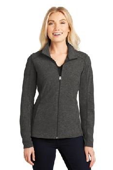 Port Authority ®  Ladies Heather Microfleece Full-Zip Jacket. L235